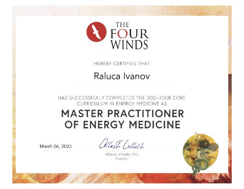 Four Winds Society Certificate